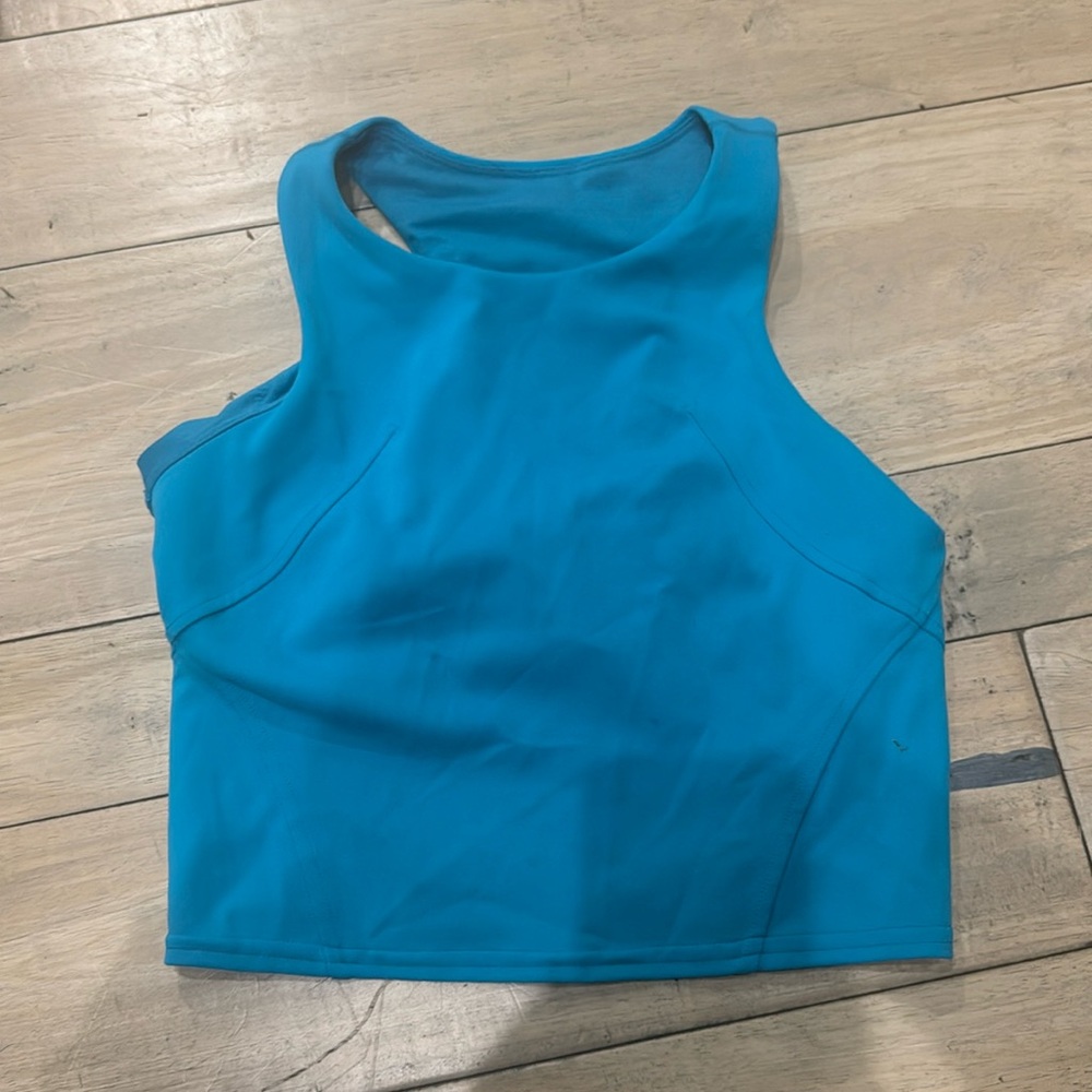 Lulu top/ long sports bra size 4